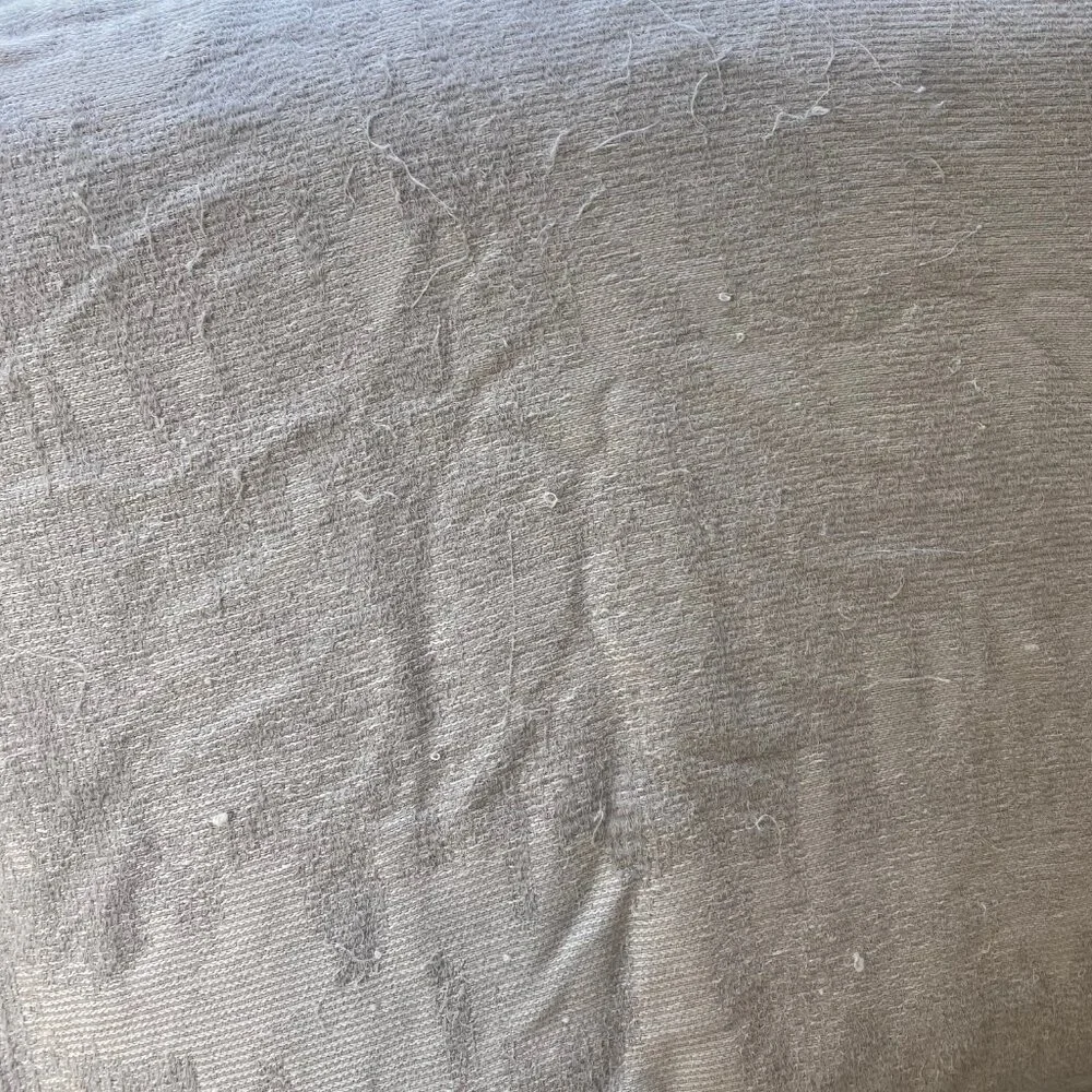 West Elm King Size Duvet Cover and 2 King Shams: Silky Tencel & Ikat Cotton Mate